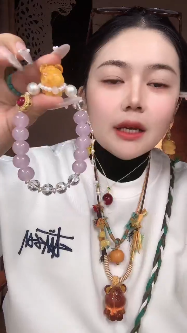 无铜合金原创设计时尚穿搭饰品