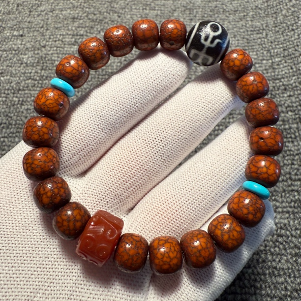 回流老星月菩提手串10mm