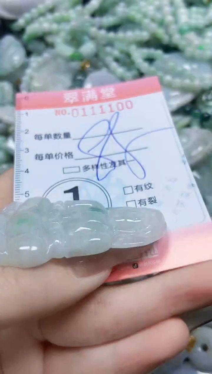 【闪购商品】翡翠颈饰未镶嵌闪购0111100