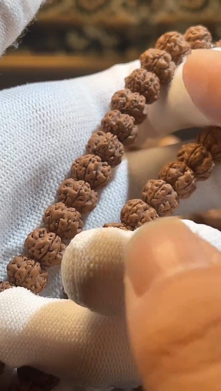 【闪购商品】金刚菩提手串 超头定制翻天印单圈12-13【拒绝差评