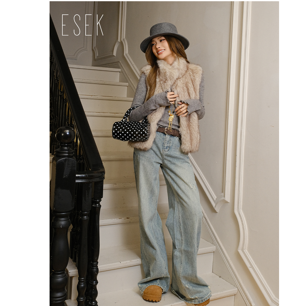 【ESEK】秋冬季立领款 保暖百搭休闲马甲