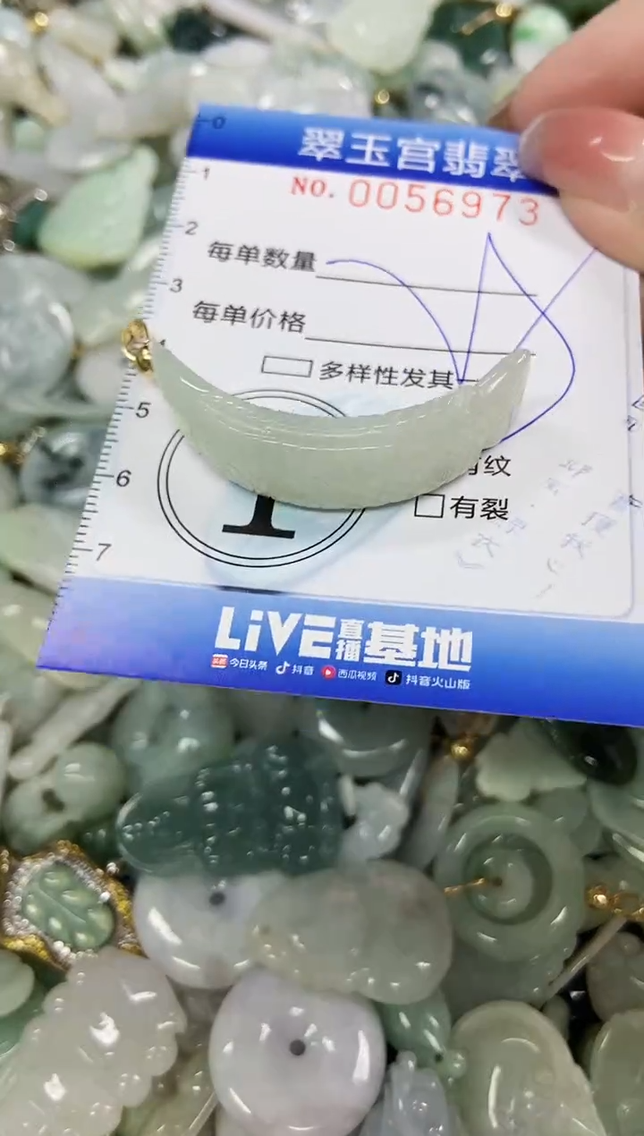 【闪购商品】翡翠颈饰未镶嵌闪购商品0056973