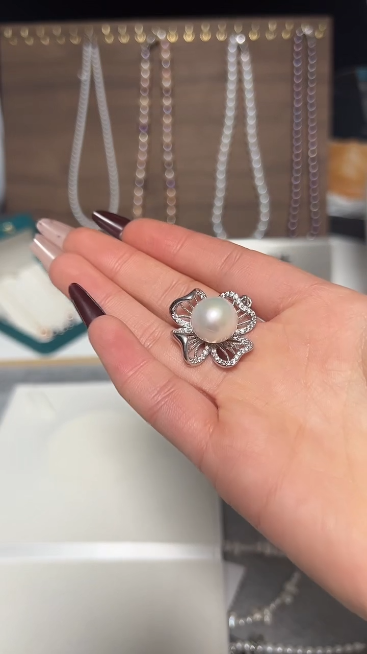 吊坠(不含链)钛钢淡水珍珠永丽珍珠严选