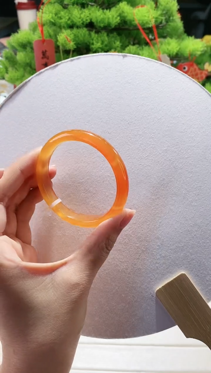 【闪购商品】玛瑙/玉髓手镯未镶嵌164-54.6