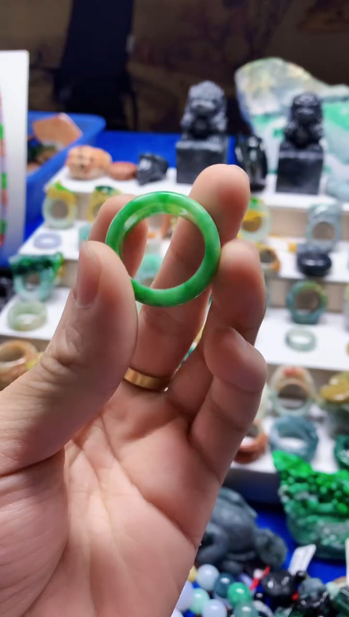 颈饰未镶嵌翡翠缅甸翡翠20圈口