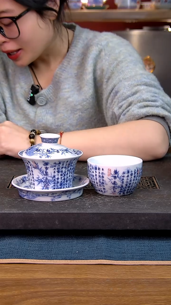 简装家用款2件套 白瓷陶瓷茶具