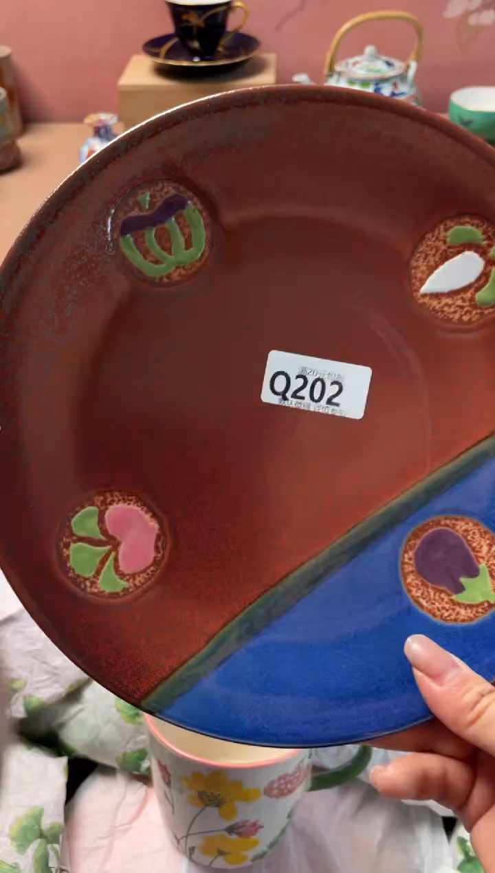 瓷片婷*瓷器瓷器Q202