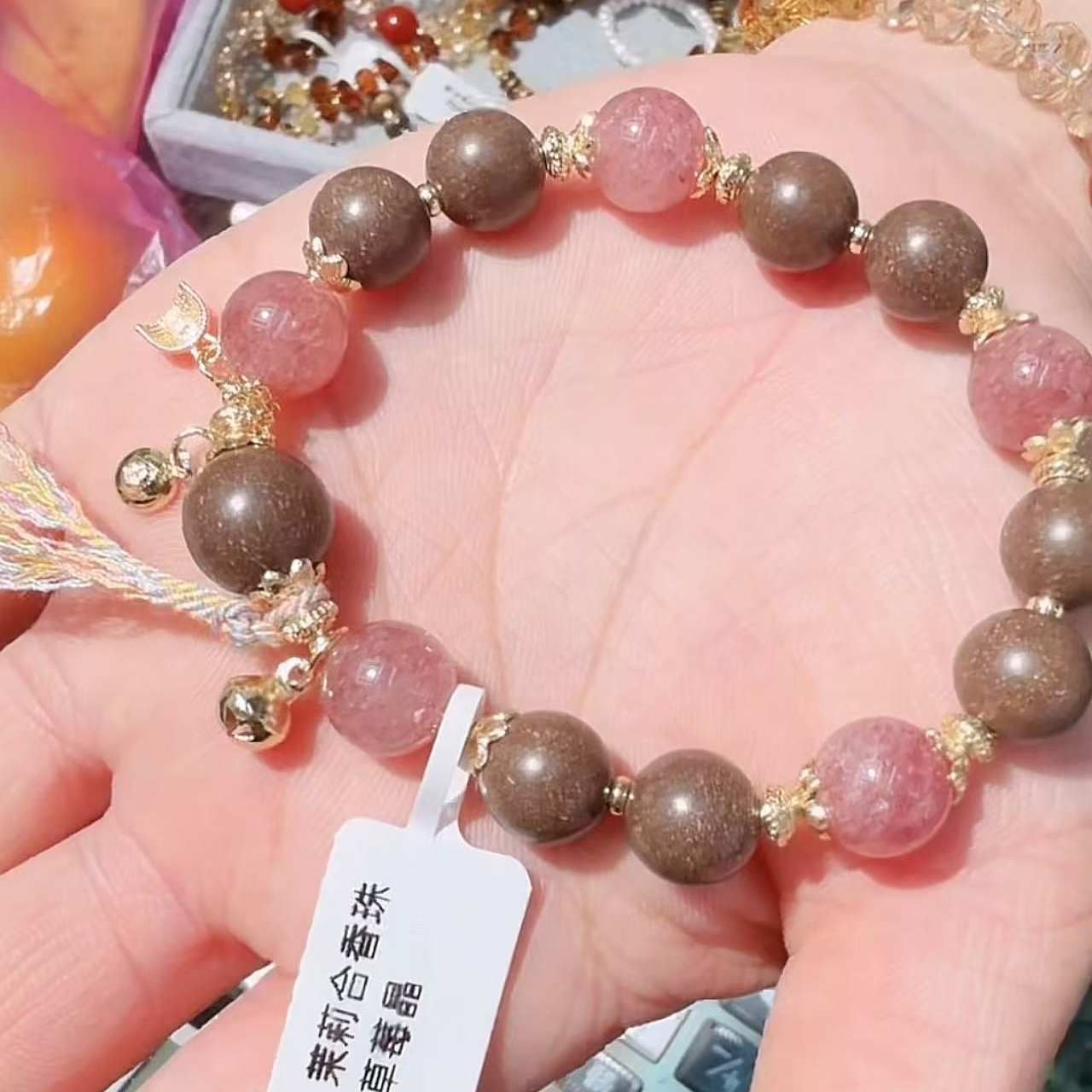 精品木串设计款合香珠男女同款gm31