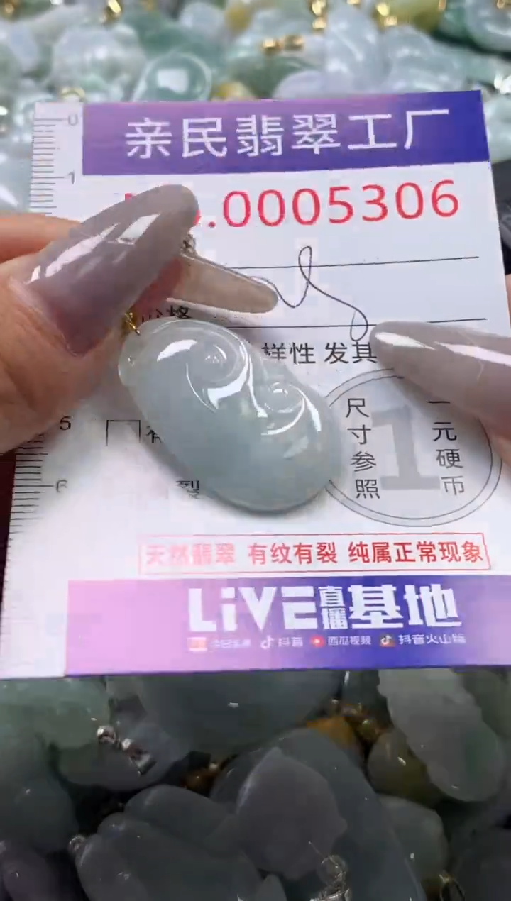 颈饰未镶嵌翡翠5306