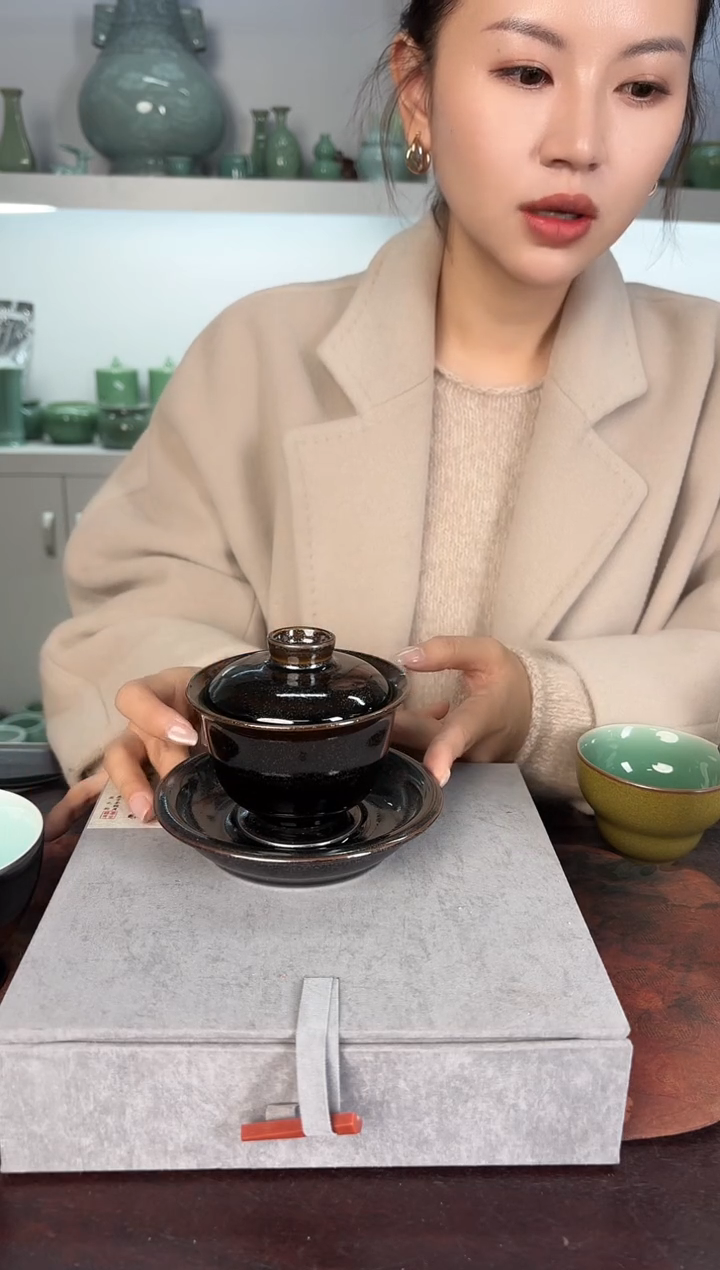 云间青瓷 小米茶器