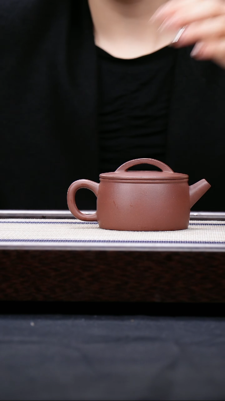 【闪购商品】紫砂茶壶原矿紫泥  全手工 汉瓦壶 