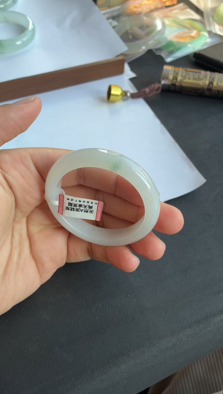 未镶嵌手镯翡翠7号50.8*11*8.2正圈