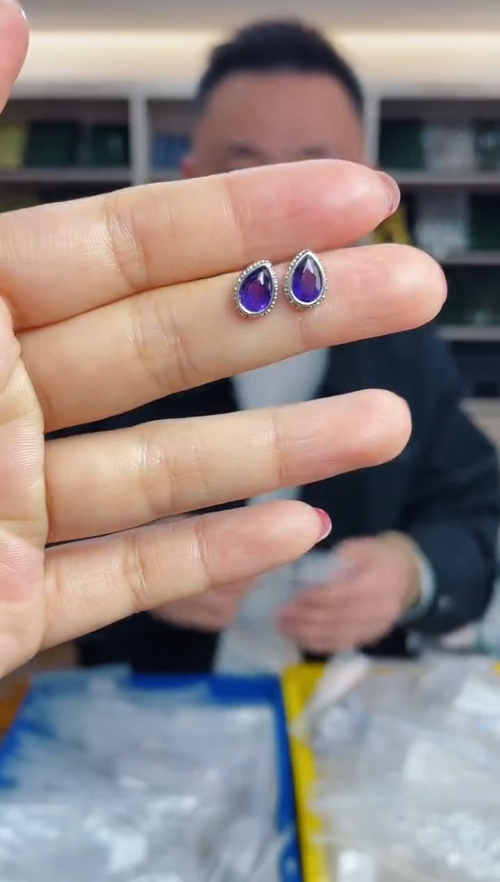 【闪购商品】紫晶`银S925镶嵌多样性发一件