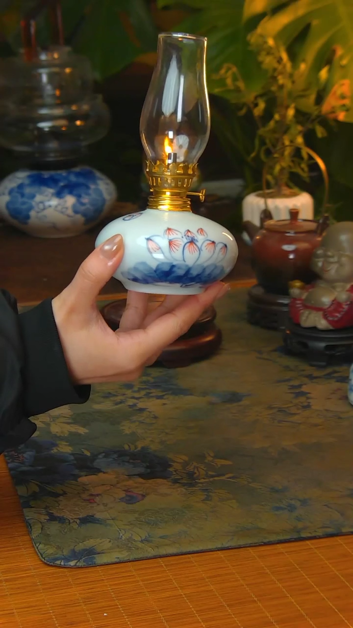 【闪购商品】景德镇陶瓷灯摆件