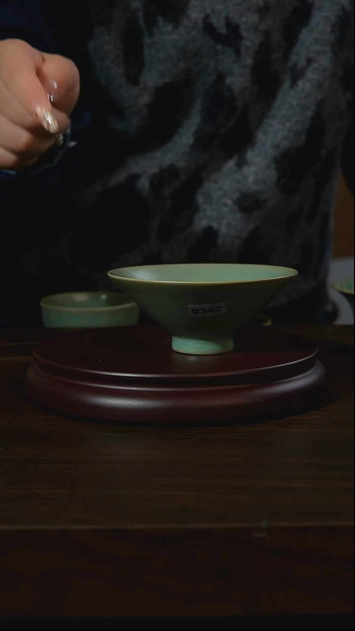 杯子瓷汝州原产地原矿仿古老釉q