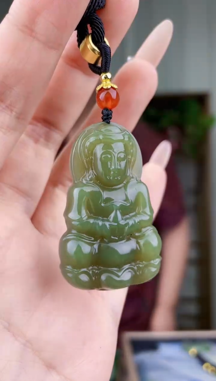 和田玉未镶嵌挂件拍一发一，多样性发货