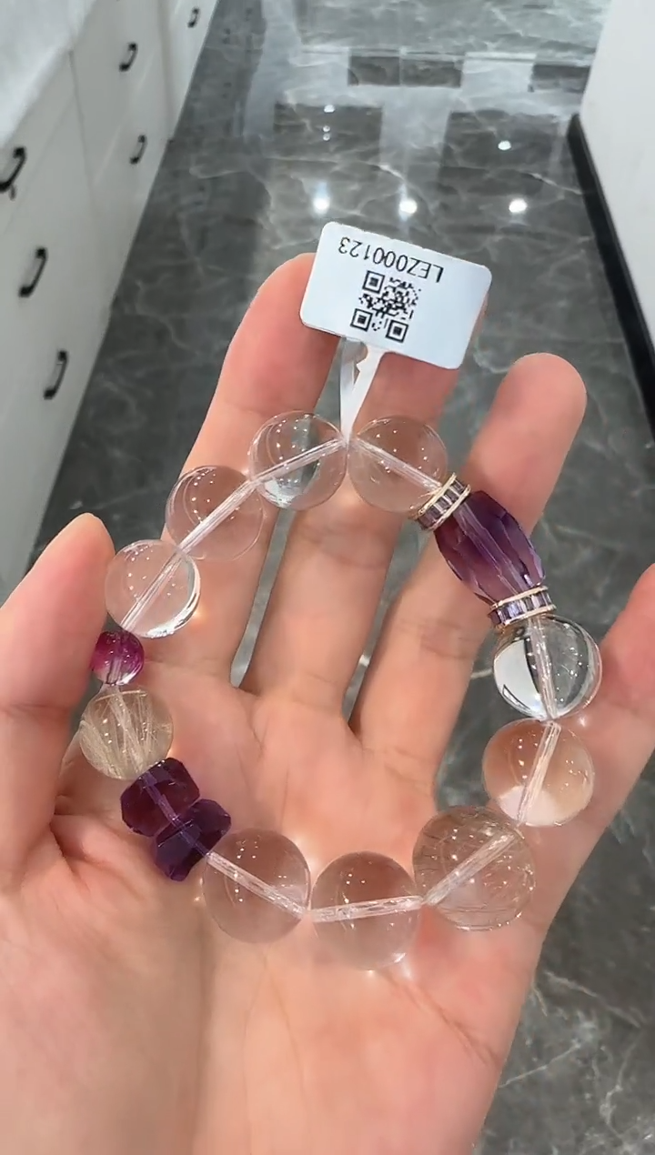 水晶手串未镶嵌手串