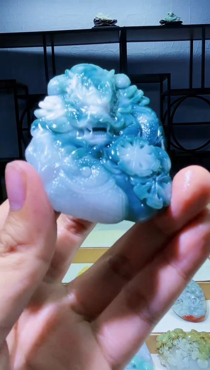 【闪购商品】定制翡翠未镶嵌毛货02150155