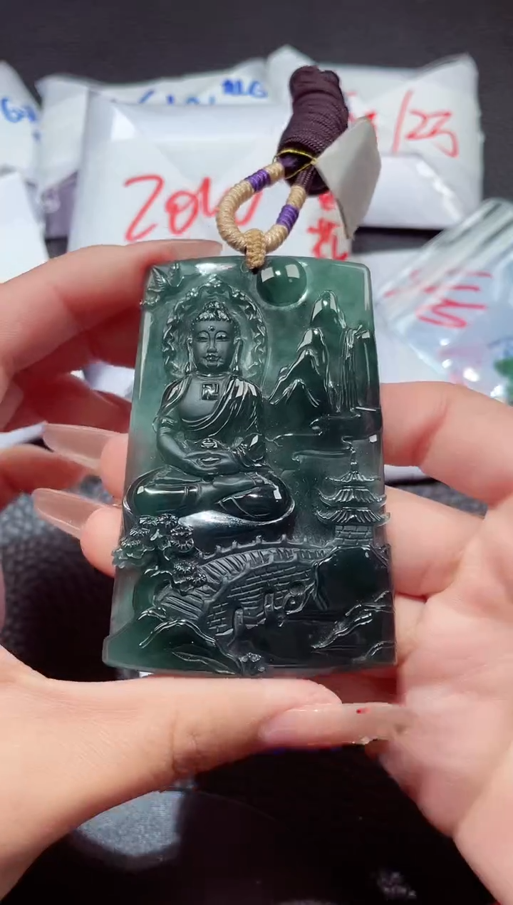 颈饰未镶嵌翡翠824