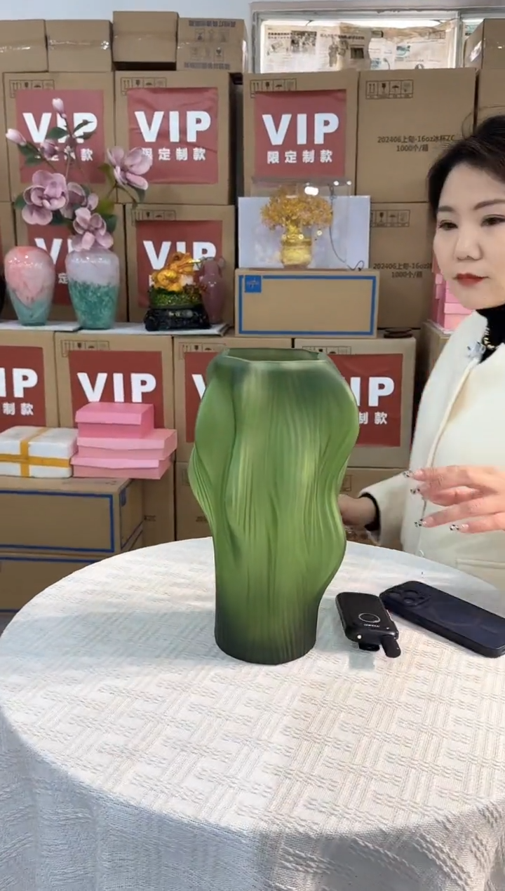 【闪购商品】琉璃泰新花器L-124