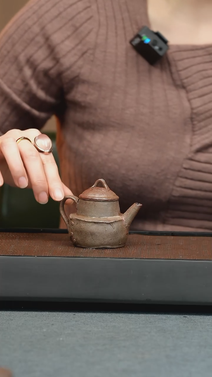 【闪购商品】紫砂茶壶五堂 手捏-长乐