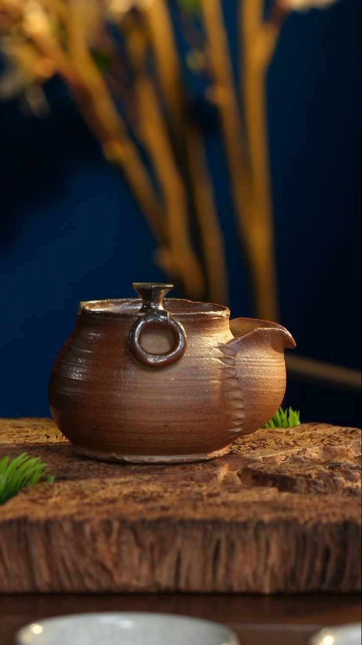 【闪购商品】老铁·备前烧手抓宝瓶