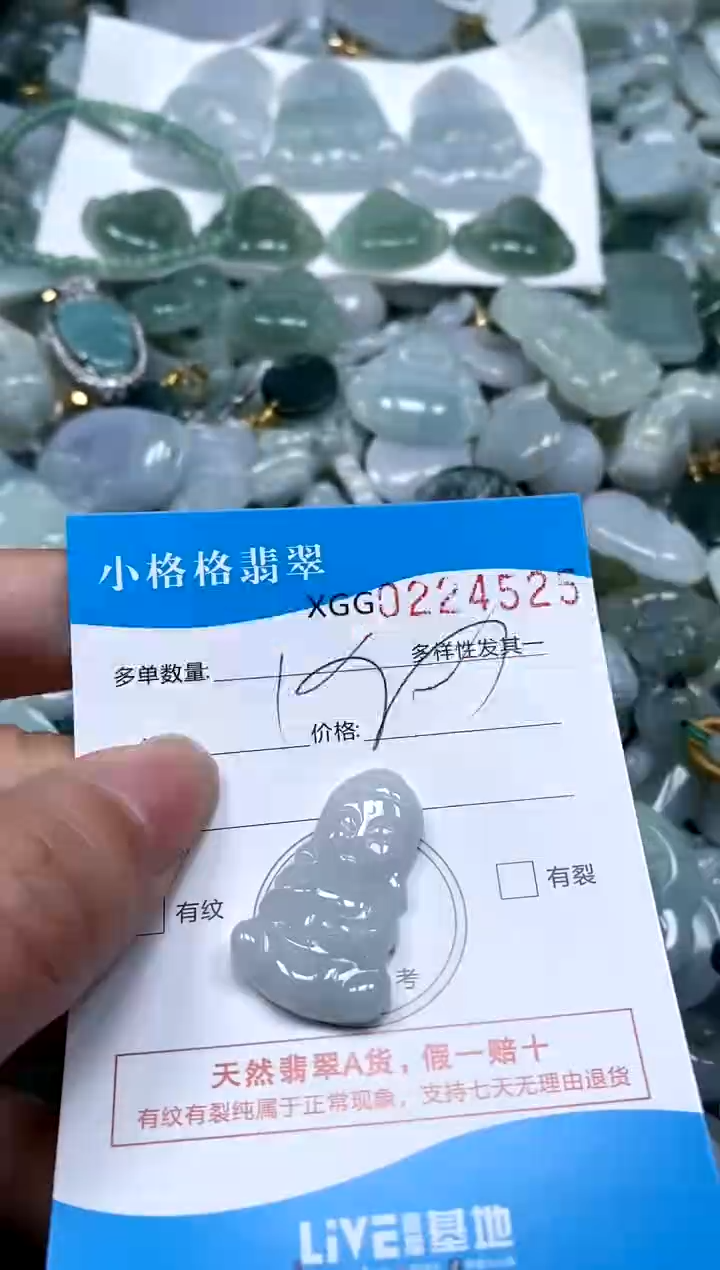 【闪购商品】翡翠颈饰未镶嵌闪购商品0224525
