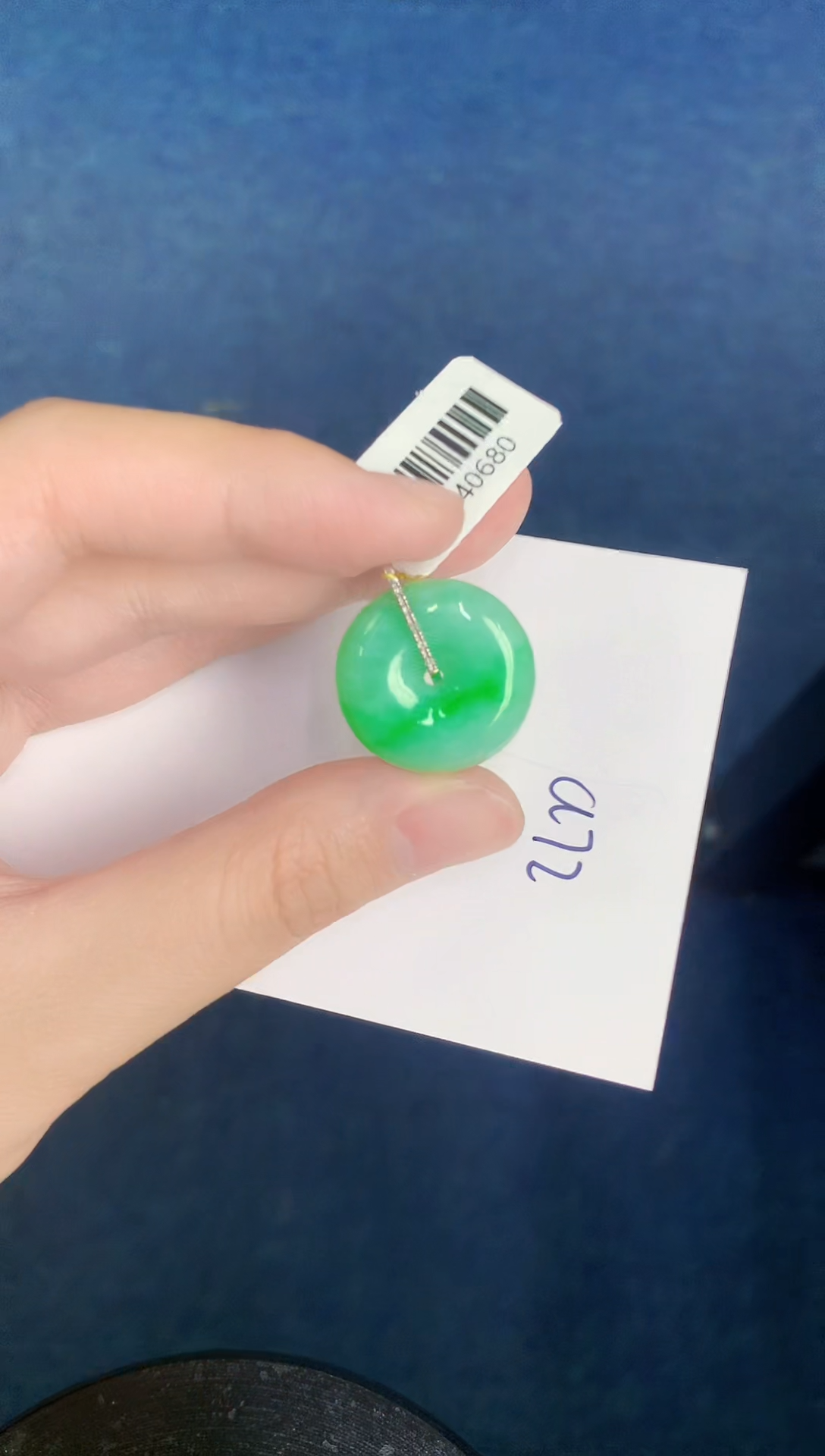 【闪购商品】翡翠颈饰18K金镶嵌000000000