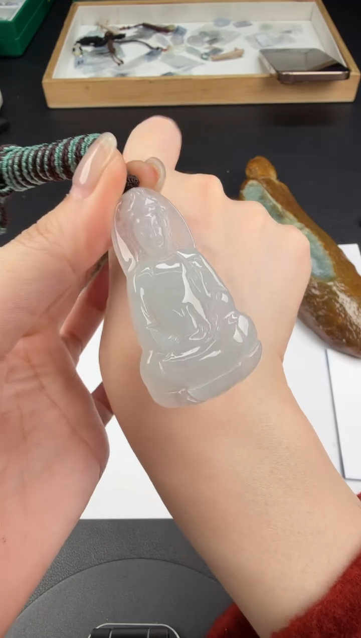 吊坠(不含链)未镶嵌翡翠翡翠饰品-82
