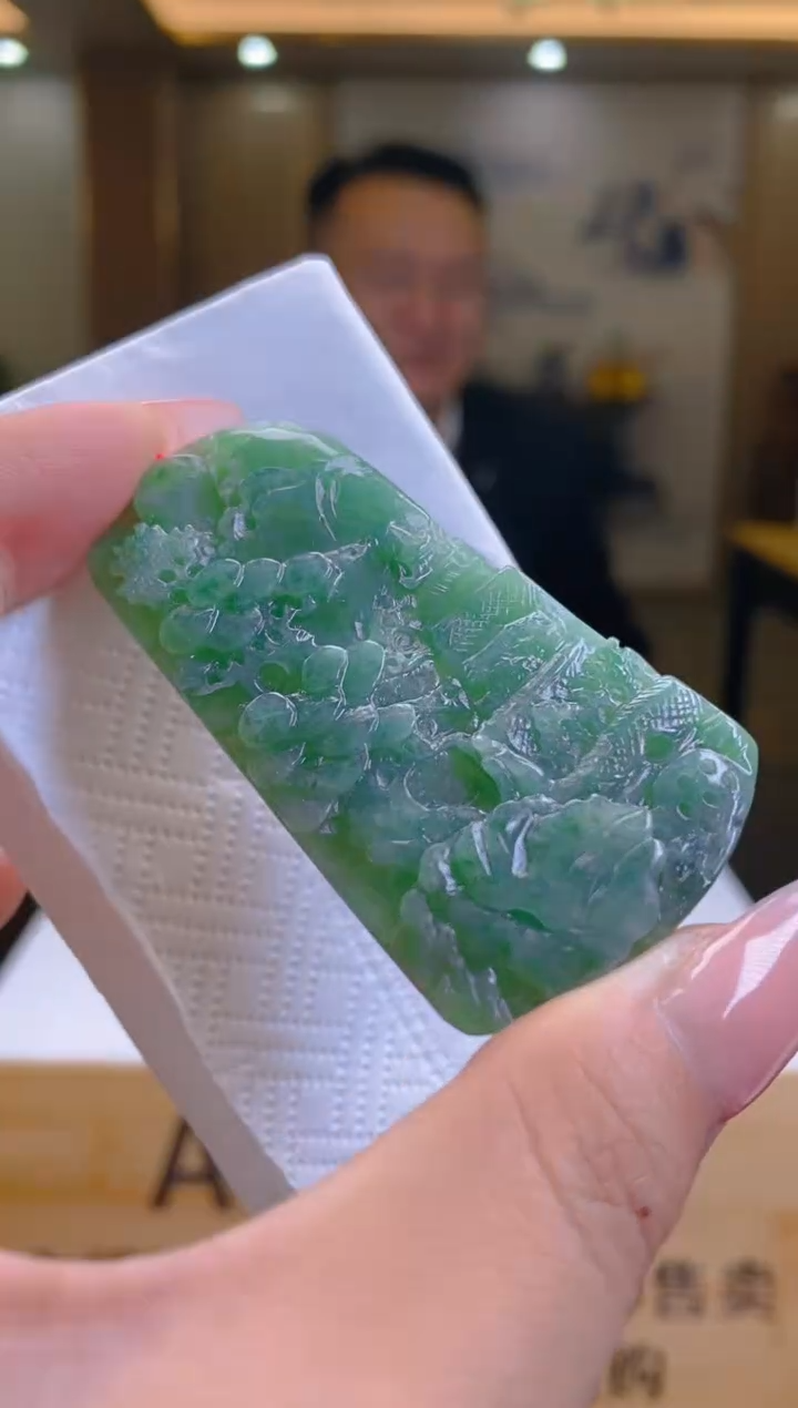 【闪购商品】定制翡翠未镶嵌SW毛货翡翠WM00032