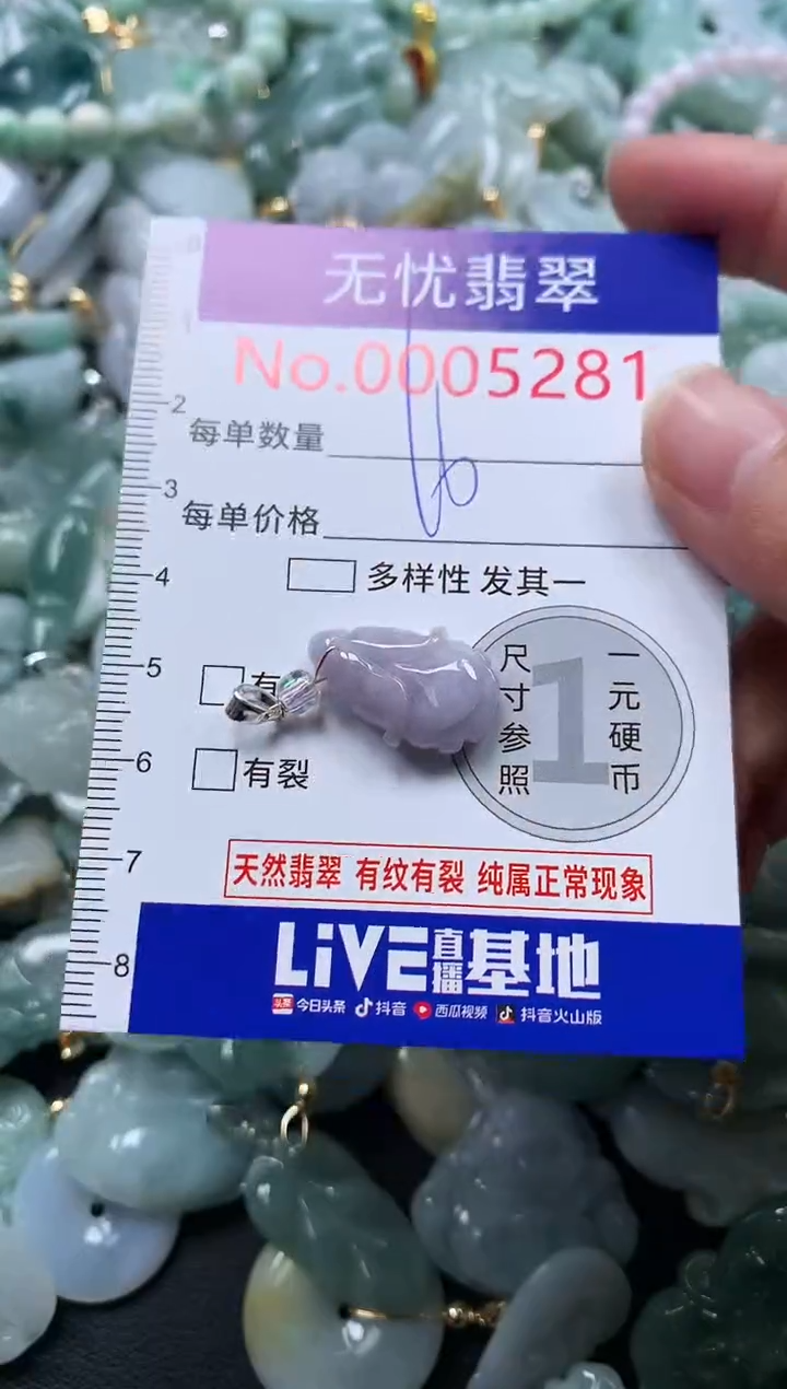 颈饰未镶嵌翡翠5281