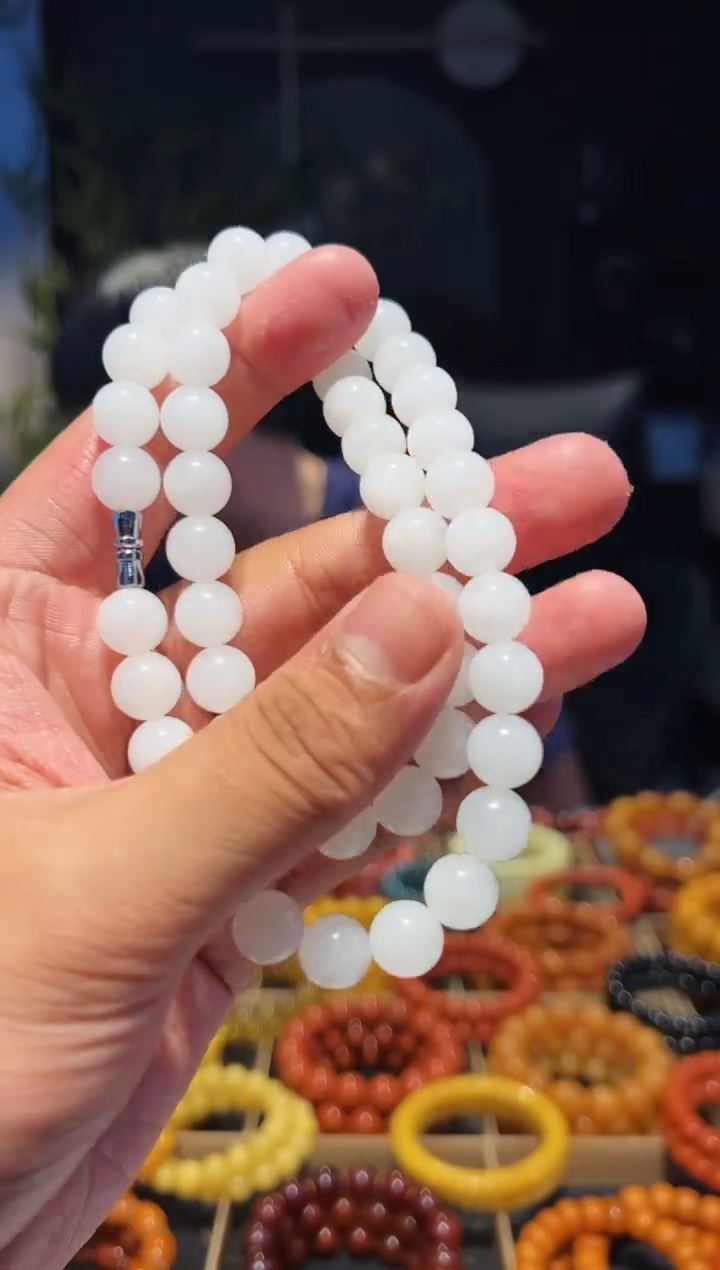 手串未镶嵌和田玉10+多圈