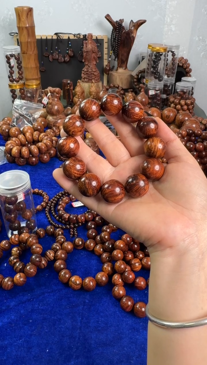 手串/手链黄花梨/降香黄檀水***发2.0规格水波越料