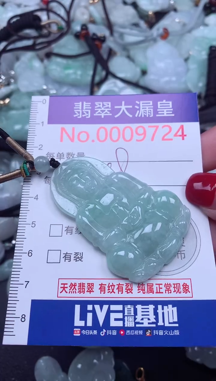 颈饰未镶嵌翡翠9724