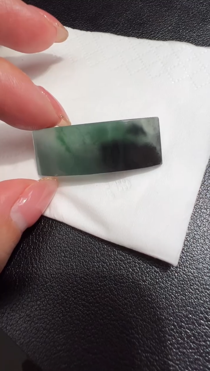 【闪购商品】定制翡翠未镶嵌35.3*13*3.5手牌