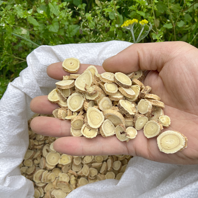 【黄芪】圆片 道地无硫 大片精选 根茎蔬菜 泡水 煮茶