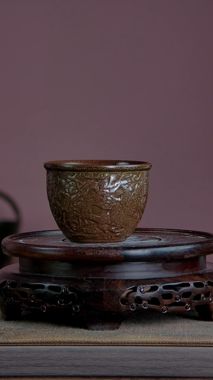【闪购商品】景韵堂仿清茶叶末釉