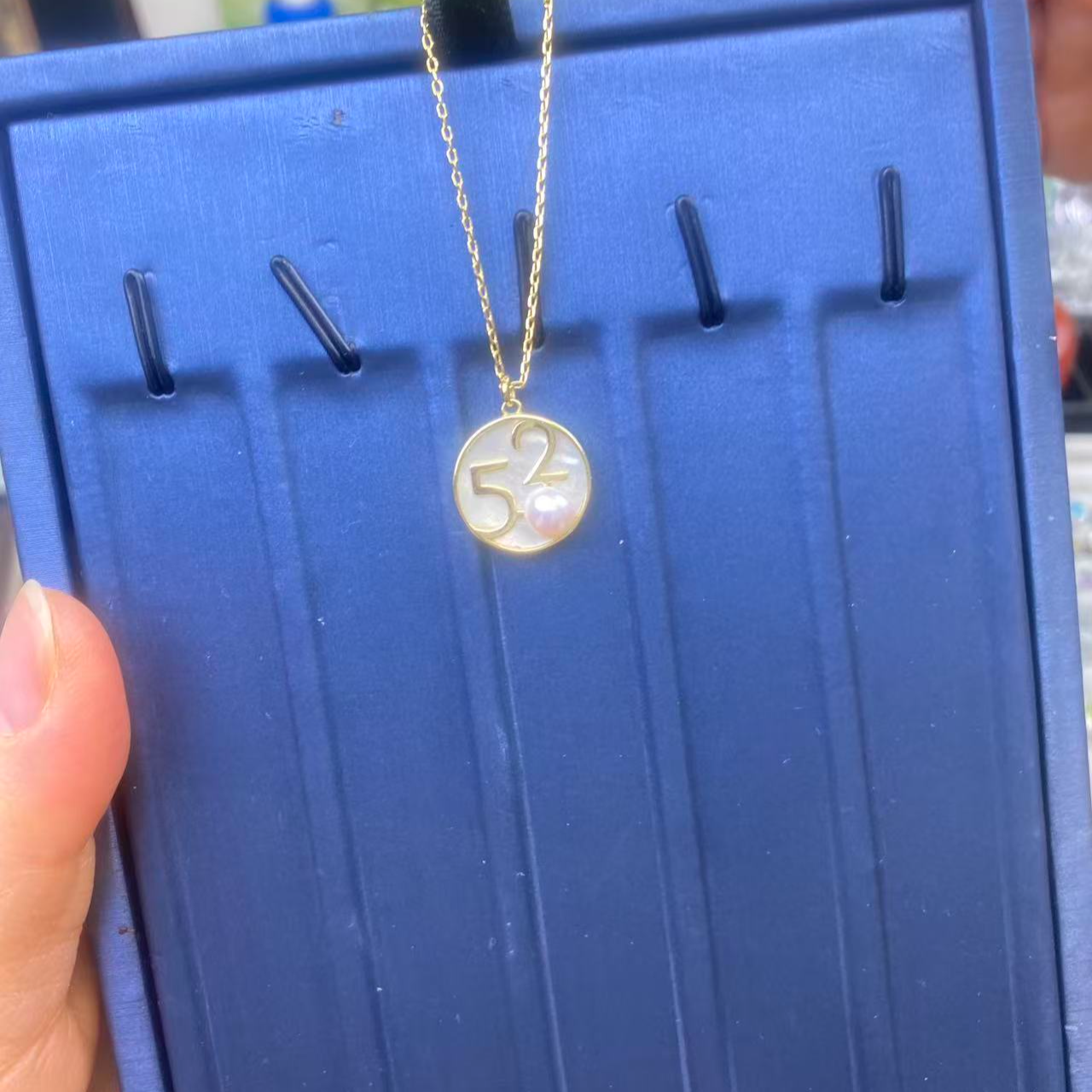 银仿珍珠吊坠 珍珠项链吊坠精美饰品