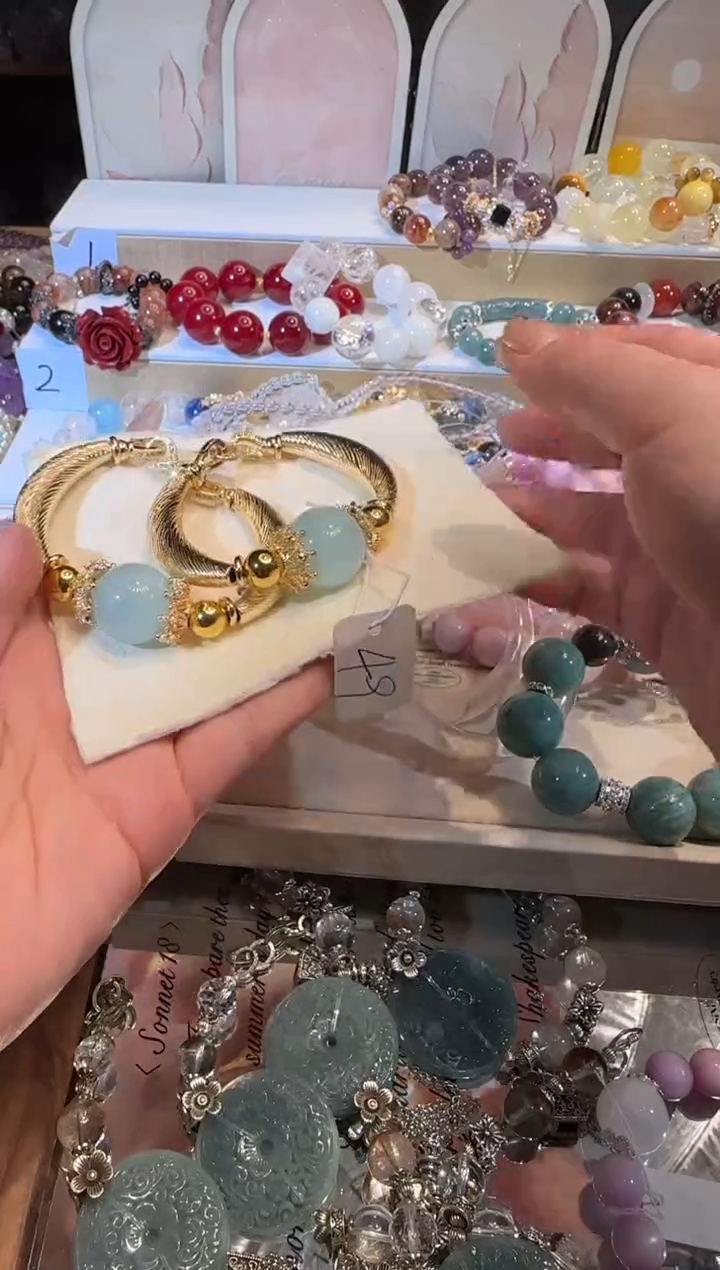 未镶嵌手串水晶多样性发一