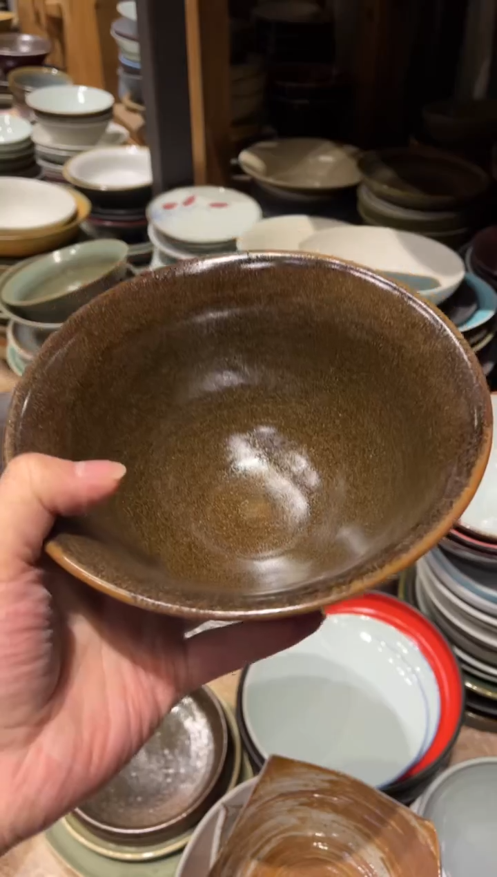 【闪购商品】瓷片303松木手工云纹碗1个