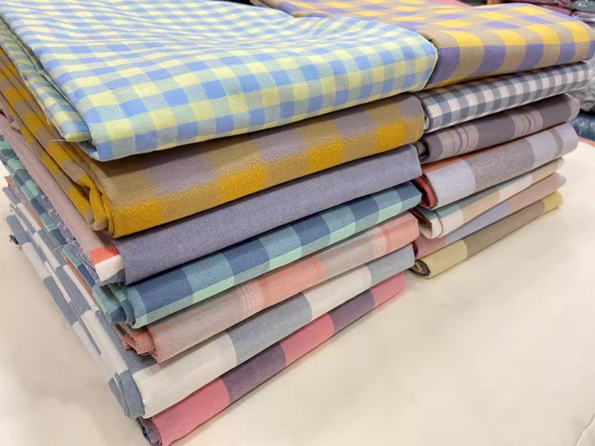 【直播专用链接】临时全棉、麻棉、色织服装面料，精品服装面料