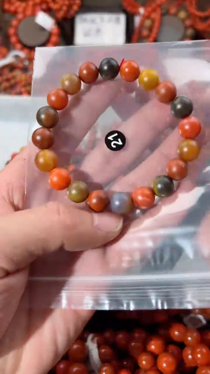 【闪购商品】南红玛瑙手串未镶嵌10