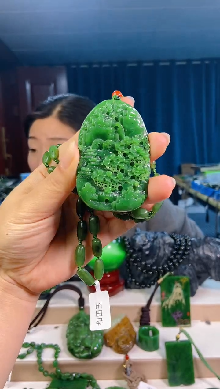 【闪购商品】和田玉挂件未镶嵌1