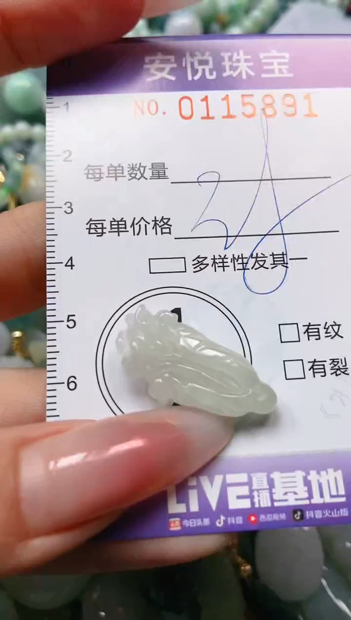 【闪购商品】翡翠颈饰未镶嵌闪购0115891