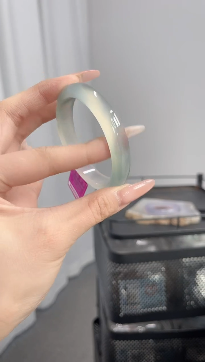 【闪购商品】玛瑙/玉髓手镯未镶嵌54-55圈