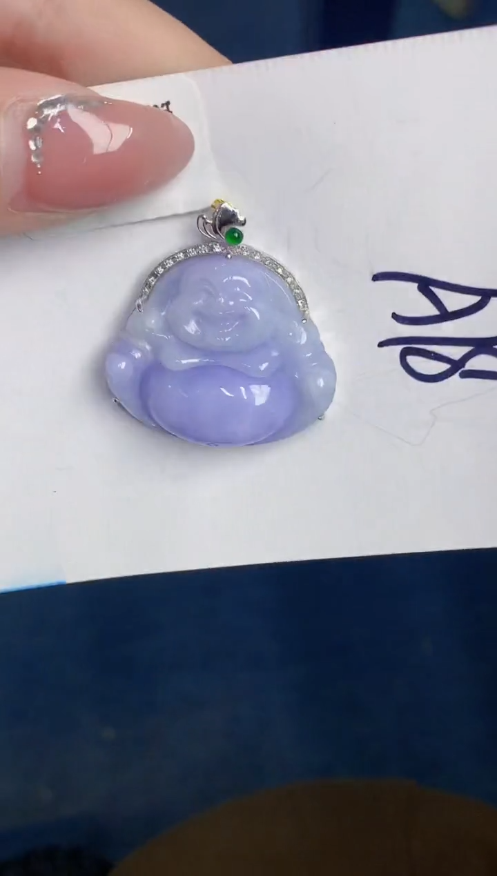 【闪购商品】翡翠颈饰18K金镶嵌000000000