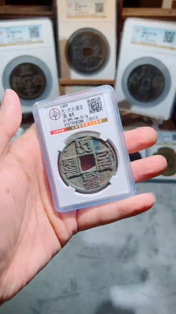 【闪购商品】铜元代大元通宝折十85