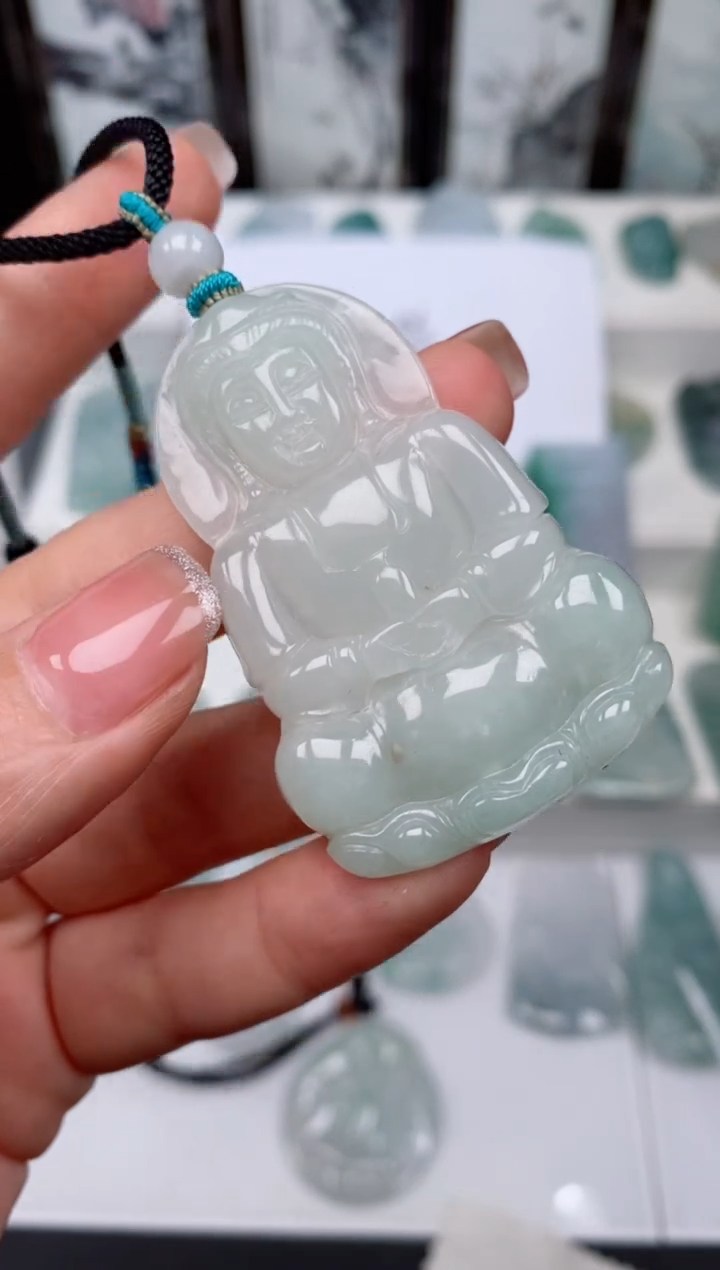 【闪购商品】翡翠颈饰未镶嵌吊坠