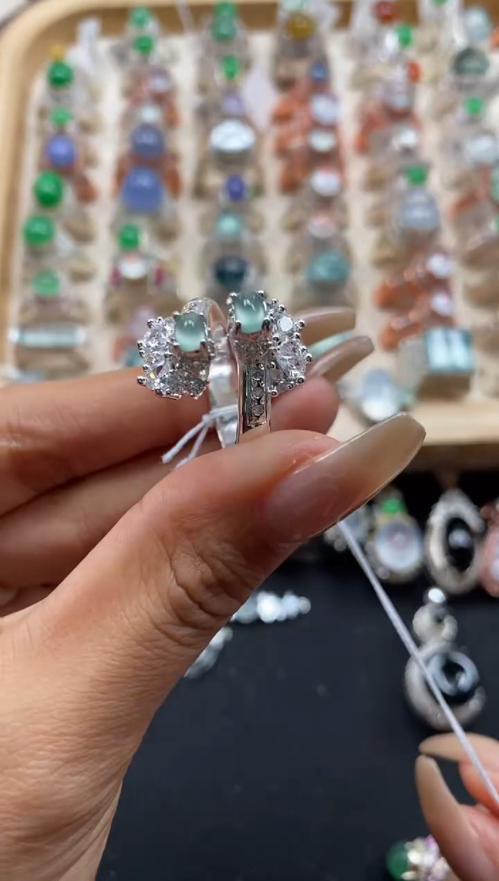 未镶嵌戒指翡翠缅甸天然a货翡翠