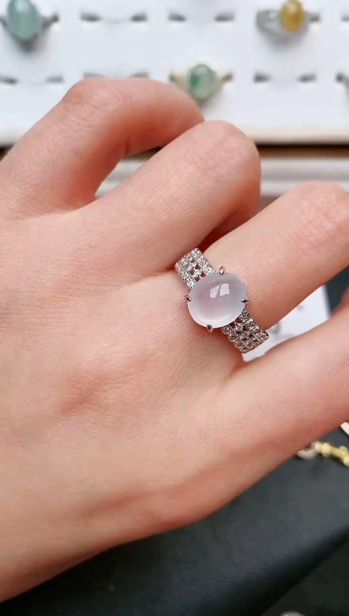 【闪购商品】翡翠戒指银S925镶嵌.....